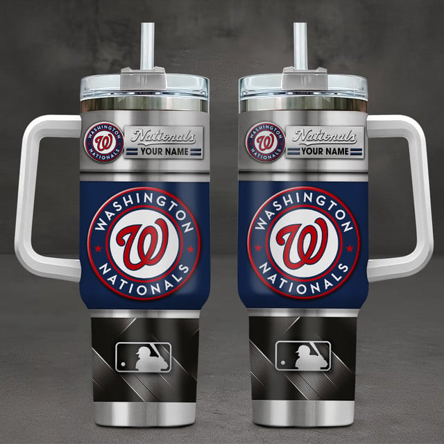 LIMITED EDITION - NEW CUSTOMIZED MLB28 WNS WASHINGTON NATIONALS TUMBLER CUP