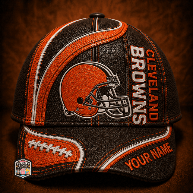 ELITE EDITION - NEW CUSTOMIZED NFL29 CLB CLEVELAND BROWNS CLASSIC CAP