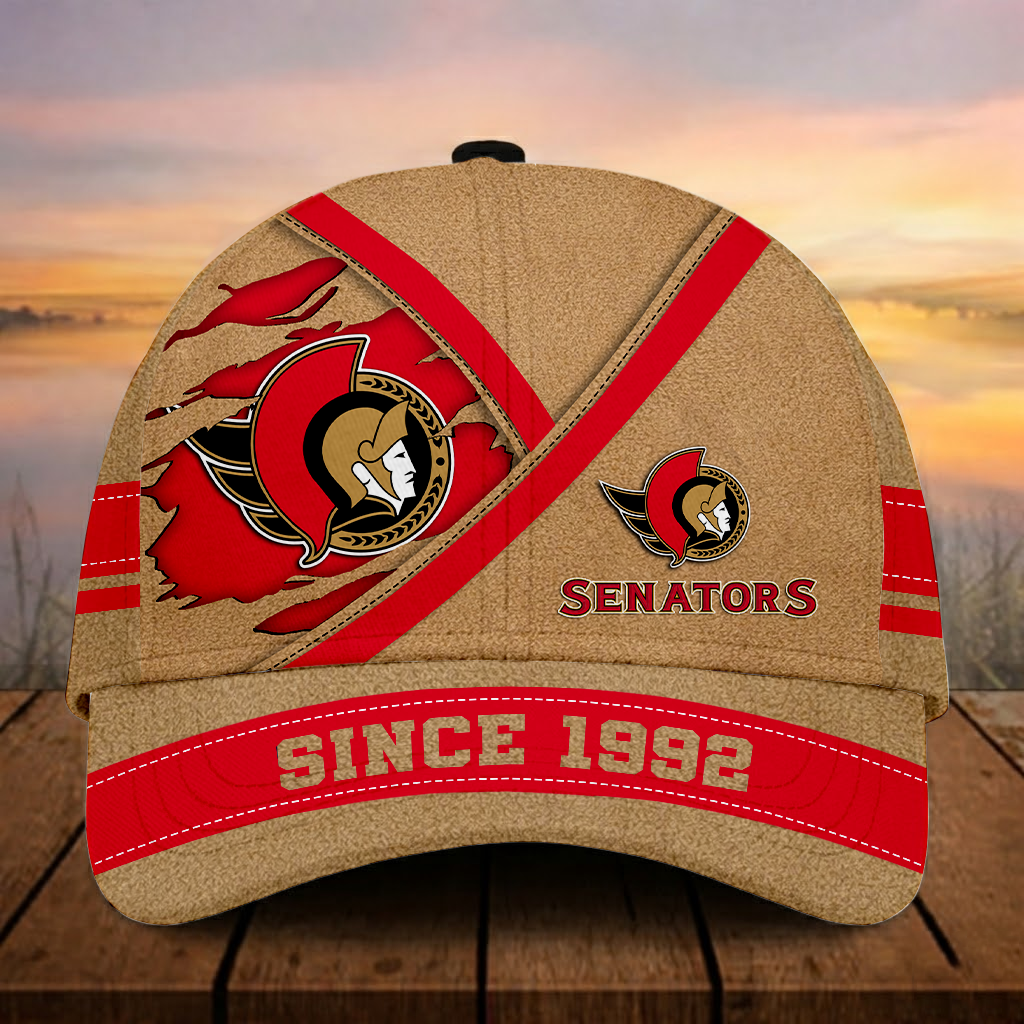 LIMITED EDITION - NEW CUSTOMIZED NHL29 OSN OTTAWA SENATORS CLASSIC CAP