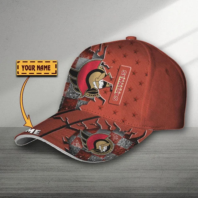 VIRAL EDITON - NEW CUSTOMIZED NHL29 OSN OTTAWA SENATORS CLASSIC CAP