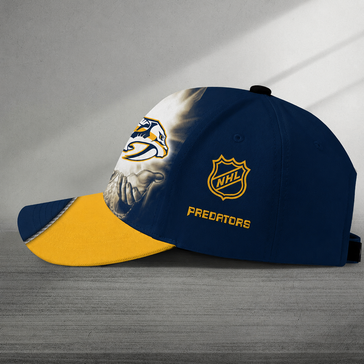 LIMITED EDITION - NEW CUSTOMIZED NHL31 NVP NASHVILLE PREDATORS CLASSIC CAP
