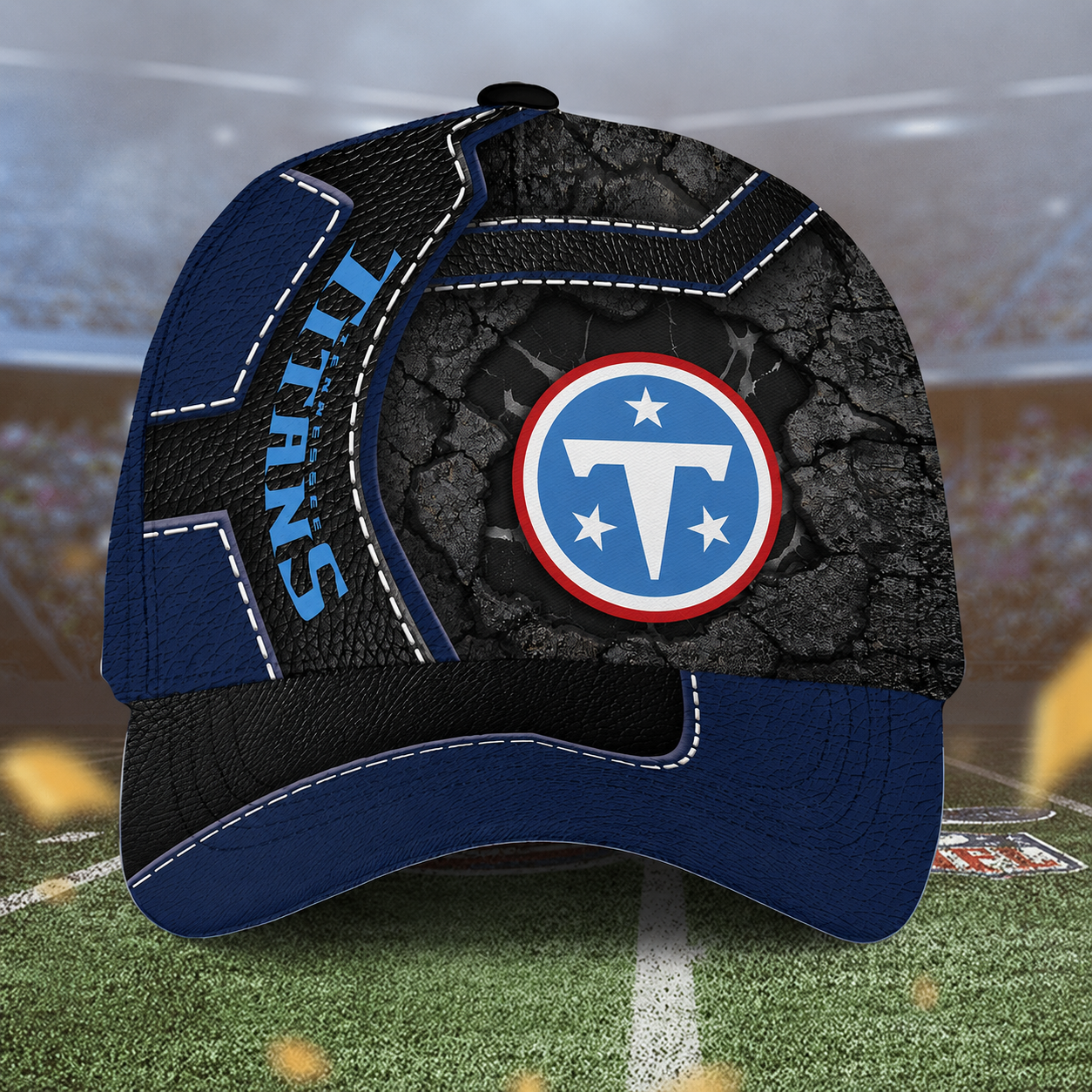 LIMITED EDITON - NEW CUSTOMIZED NFL31 TST TENNESSEE TITANS CLASSIC CAP