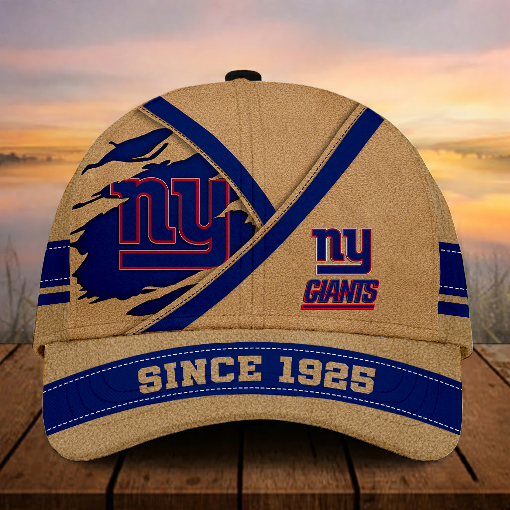 LIMITED EDITION - NEW CUSTOMIZED NFL32 NYG NEW YORK GIANTS CLASSIC CAP