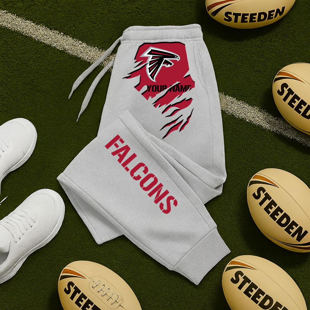LIMITED EDITION - NEW PERSONALIZED NFL18 ATF ATLANTA FALCONS JOGGERS