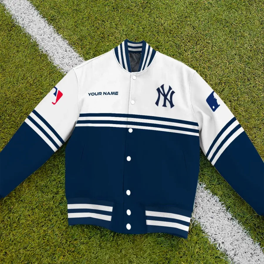 LIMITED EDITION - NEW CUSTOMIZED MLB01 NYY NEW YORK YANKEES BASEBALL JACKET