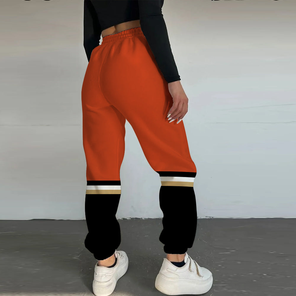 LIMITED EDITION - NEW CUSTOMIZED NHL09 AHD ANAHEIM DUCKS COMBO HOODIE & LONGPANTS