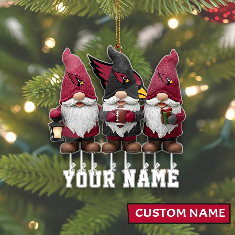 LIMITED EDITION - NEW CUSTOMIZED NFL20 ARC ARIZONA CARDINALS ORNAMENT