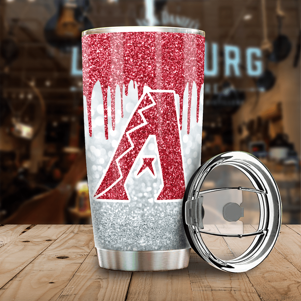LIMITED EDITION - NEW CUSTOMIZED MLB07 AZ DIAMONDBACKS TUMBLER CUP