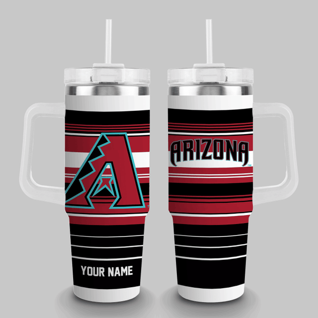LIMITED EDITION - NEW CUSTOMIZED MLB07 AZ DIAMONDBACKS TUMBLER CUP