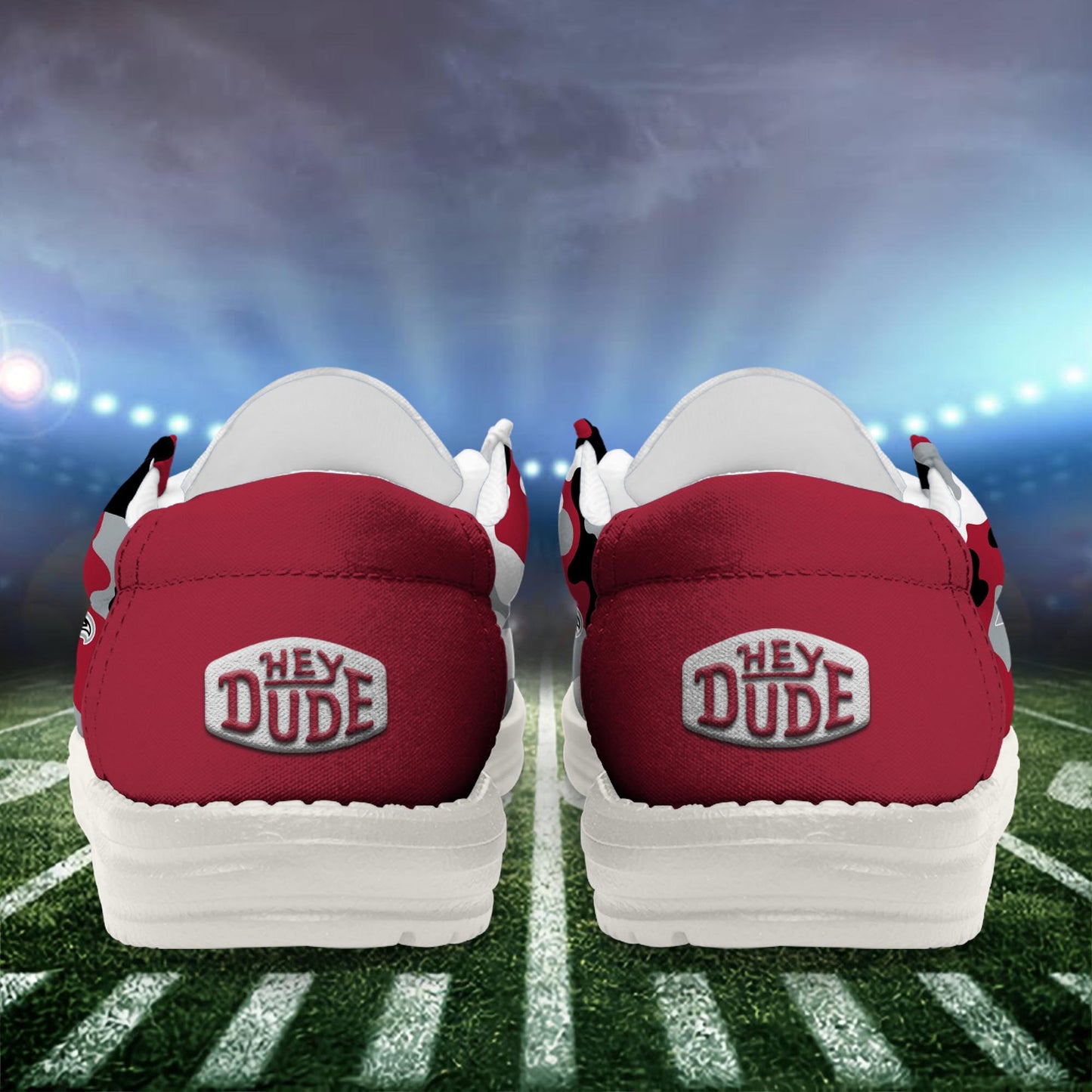 LIMITED EDITION - NEW CUSTOMIZED NFL18 ATF ATLANTA FALCONS LOAFER SHOES