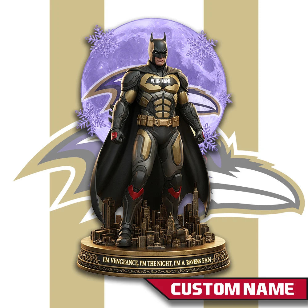 LIMITED EDITION - NEW CUSTOMIZED NFL28 BTR BALTIMORE RAVENS ACRYLIC PLAQUE