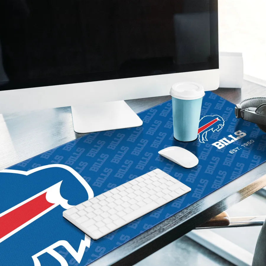 LIMITED EDITION - NEW CUSTOMIZED NFL03 BFB BUFFALO BILLS MOUSE MAT