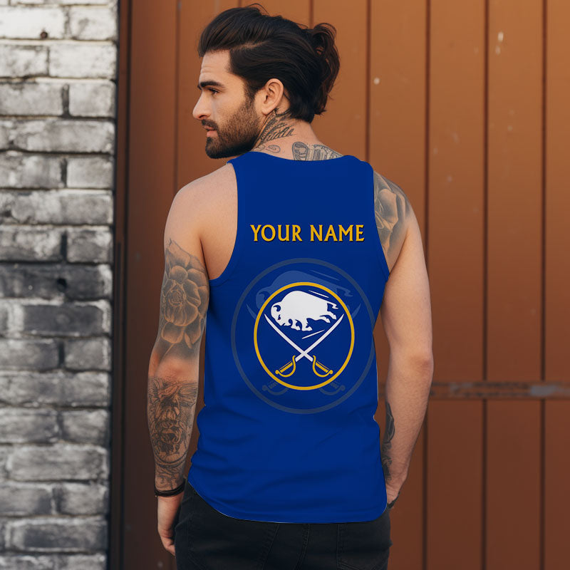 LIMITED EDITION - NEW CUSTOMIZED NHL28 BFS BUFFALO SABRES UNISEX TANK TOP
