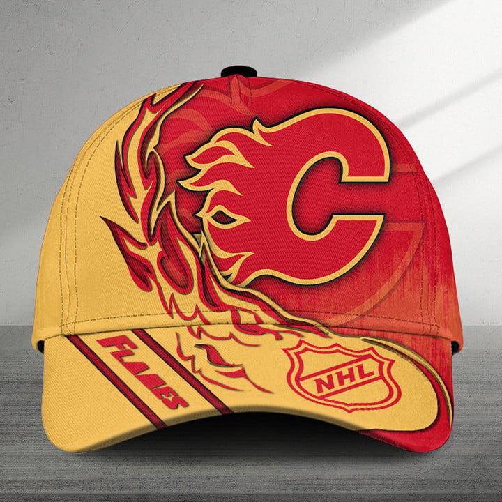 LIMITED EDITION - NEW CUSTOMIZED NHL17 CGF CALGARY FLAMES CLASSIC CAP