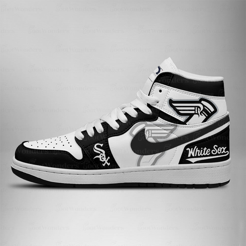 LIMITED EDITION - NEW CUSTOMIZED MLB26 CWS CHICAGO WHITE SOX AIR JORDAN SNEAKERS