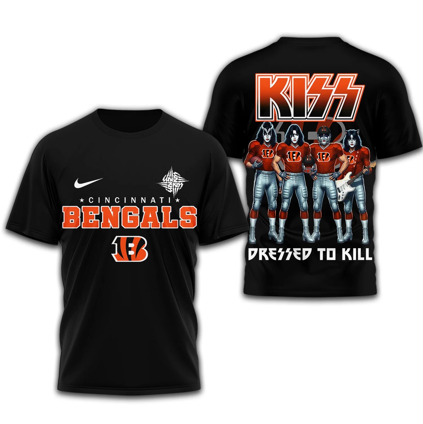 LIMITED EDITION - NEW CUSTOMIZED NFL16 CCB CINCINNATI BENGALS T-SHIRT | MULTIPLE COLORS AVAILABLE
