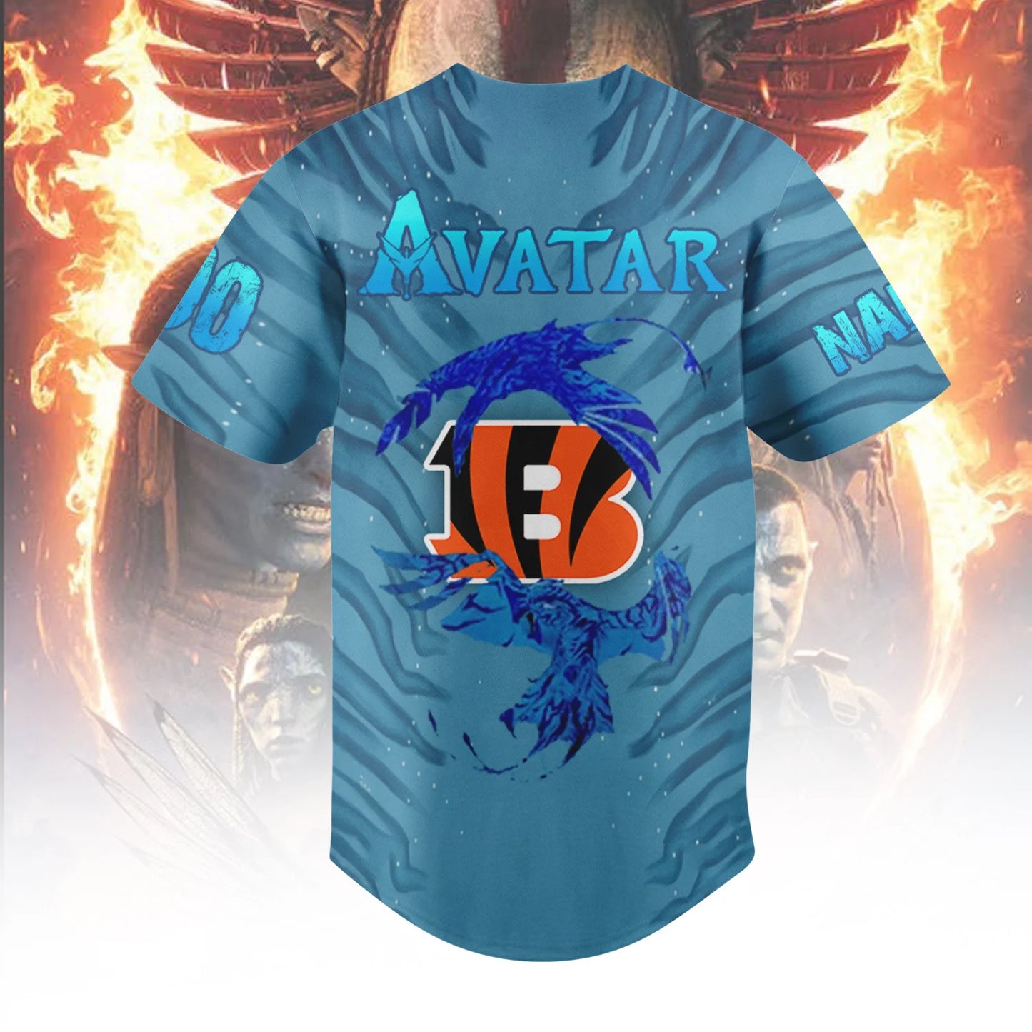 LIMITED EDITION - NEW CUSTOMIZED NFL16 CCB CINCINNATI BENGALS BASEBALL JERSEY