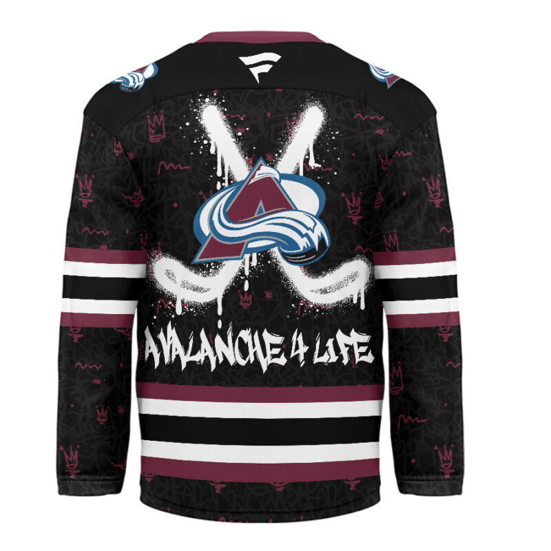 LIMITED EDITION - NEW CUSTOMIZED NHL05 CL AVALANCHE UNISEX HOCKEY JERSEY