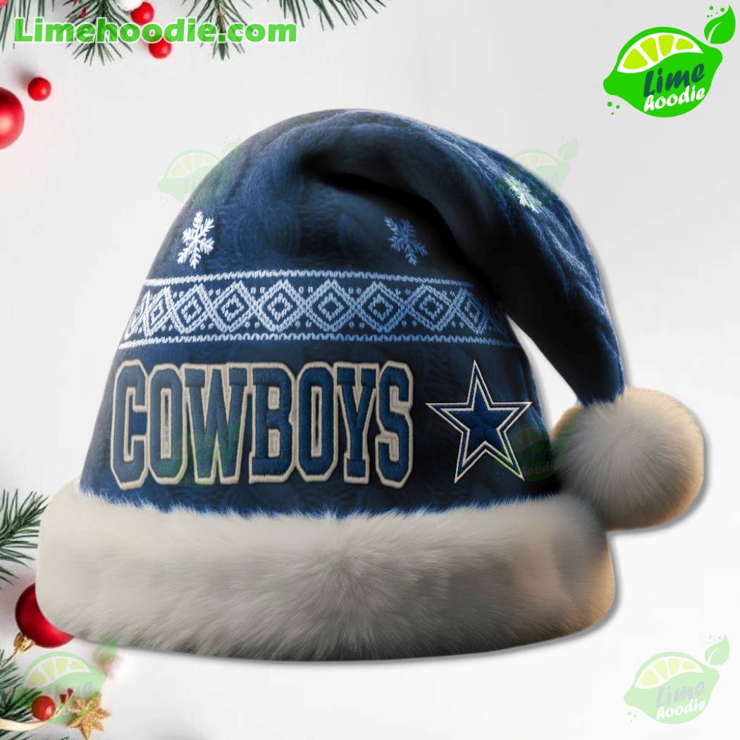 LIMITED EDITION - NEW CUSTOMIZED NFL21 DCB DALLAS COWBOYS CHRISTMAS HAT