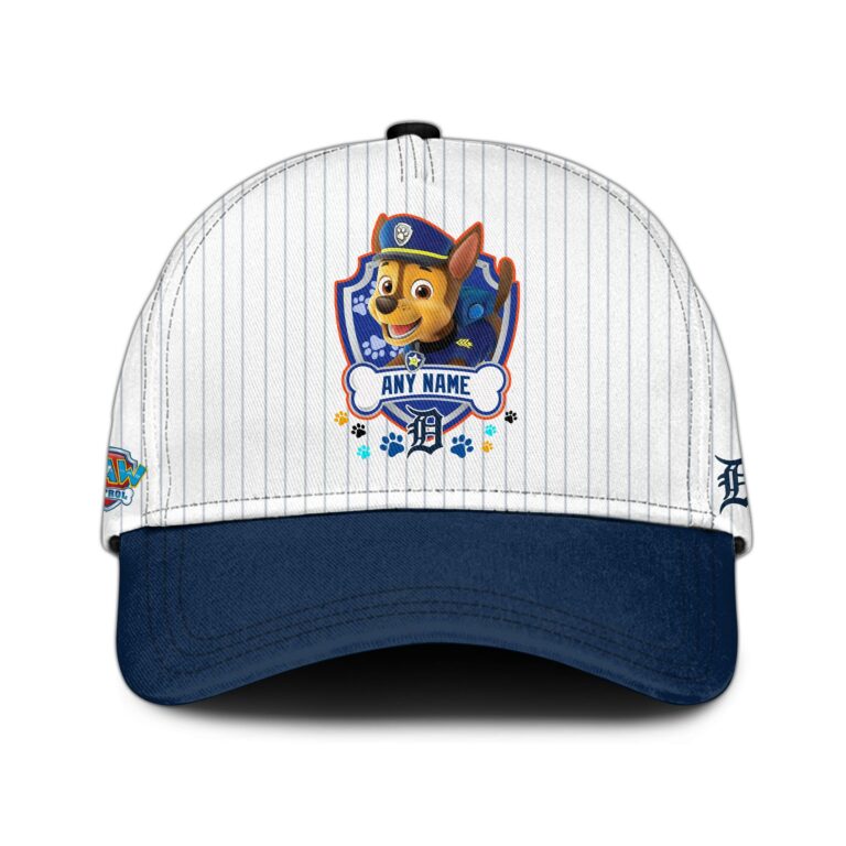 LIMITED EDITION - NEW CUSTOMIZED MLB16 DTS DETROIT TIGERS x PAW PATROL BASEBALL JERSEY & CAP
