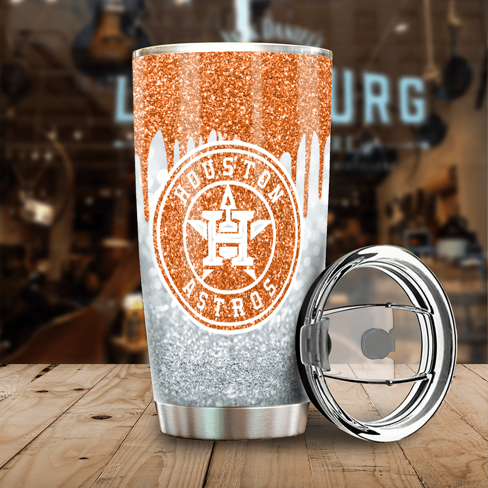 LIMITED EDITION - NEW CUSTOMIZED MLB10 HT ASTROS TUMBLER CUP