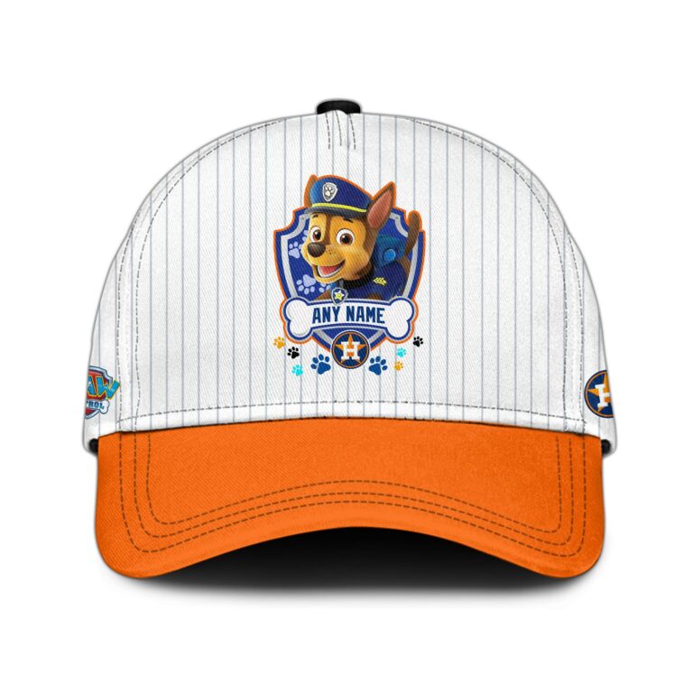 LIMITED EDITION - NEW CUSTOMIZED MLB10 HAS HOUSTON ASTROS x PAW PATROL BASEBALL JERSEY & CAP
