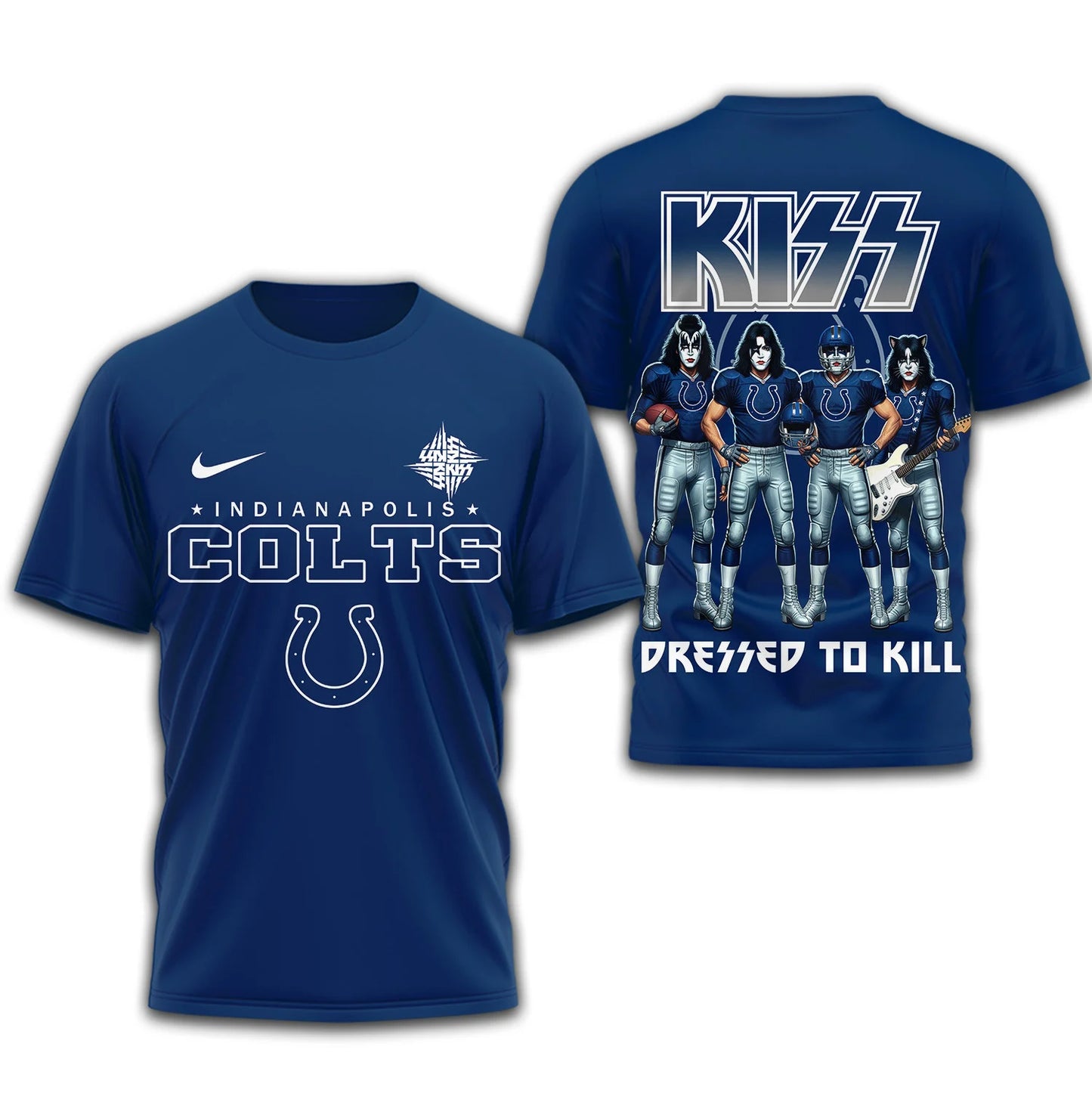 LIMITED EDITION - NEW CUSTOMIZED NFL17 IDC INDIANAPOLIS COLTS T-SHIRT | MULTIPLE COLORS AVAILABLE
