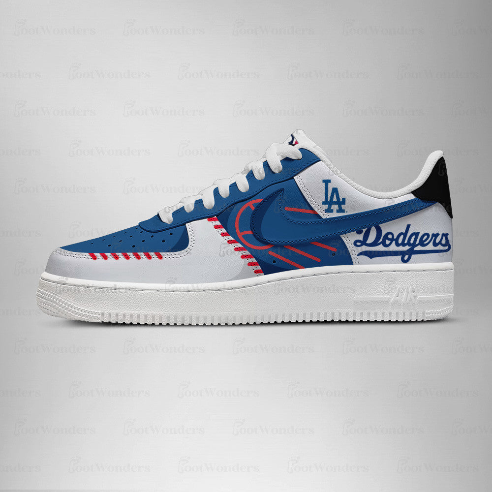 LIMITED EDITION - NEW CUSTOMIZED MLB02 LA DODGERS AF1 SHOES
