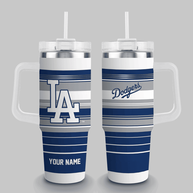 LIMITED EDITION - NEW CUSTOMIZED MLB02 LA DODGERS TUMBLER CUP