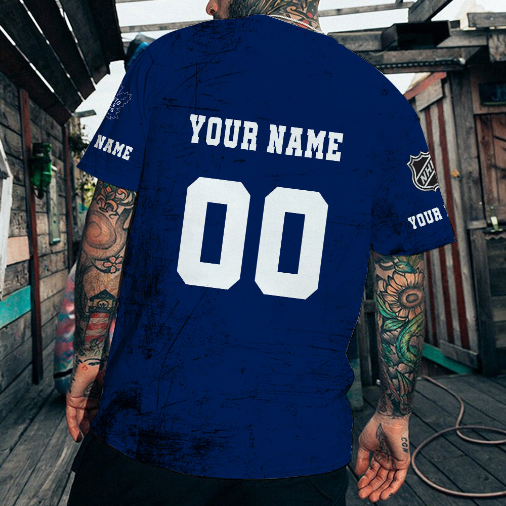 LIMITED EDITION - NEW CUSTOMIZED NHL23 TML TORONTO MAPLE LEAFS T-SHIRT FOR FANS