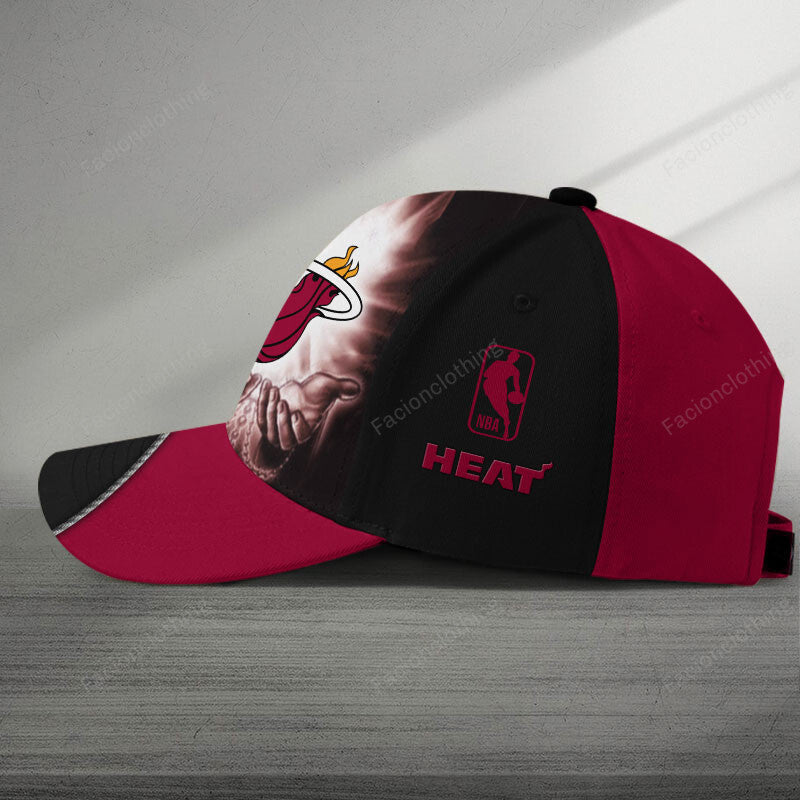 LIMITED EDITION - NEW CUSTOMIZED NBA20 MHE MIAMI HEAT CLASSIC CAP