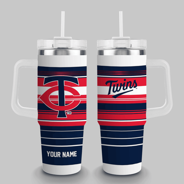 LIMITED EDITION - NEW CUSTOMIZED MLB22 MN TWINS TUMBLER CUP