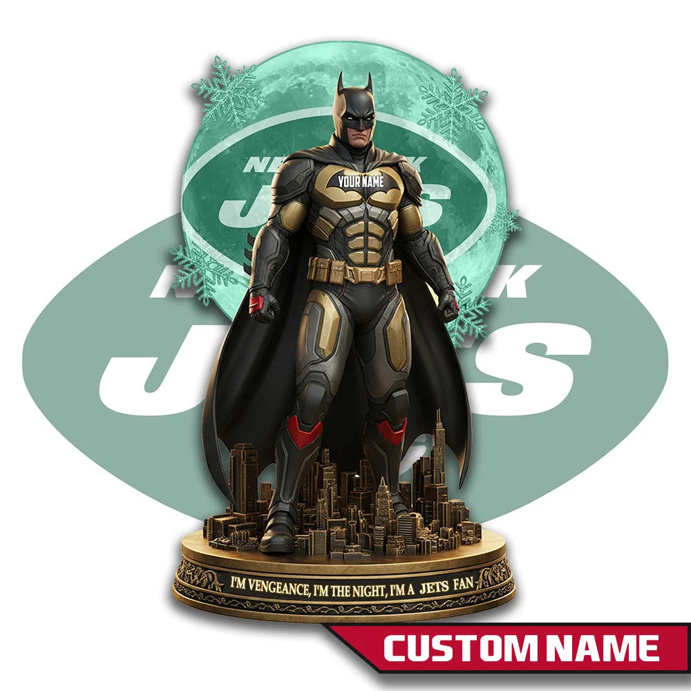 LIMITED EDITION - NEW CUSTOMIZED NFL25 NYJ NEW YORK JETS ACRYLIC PLAQUE