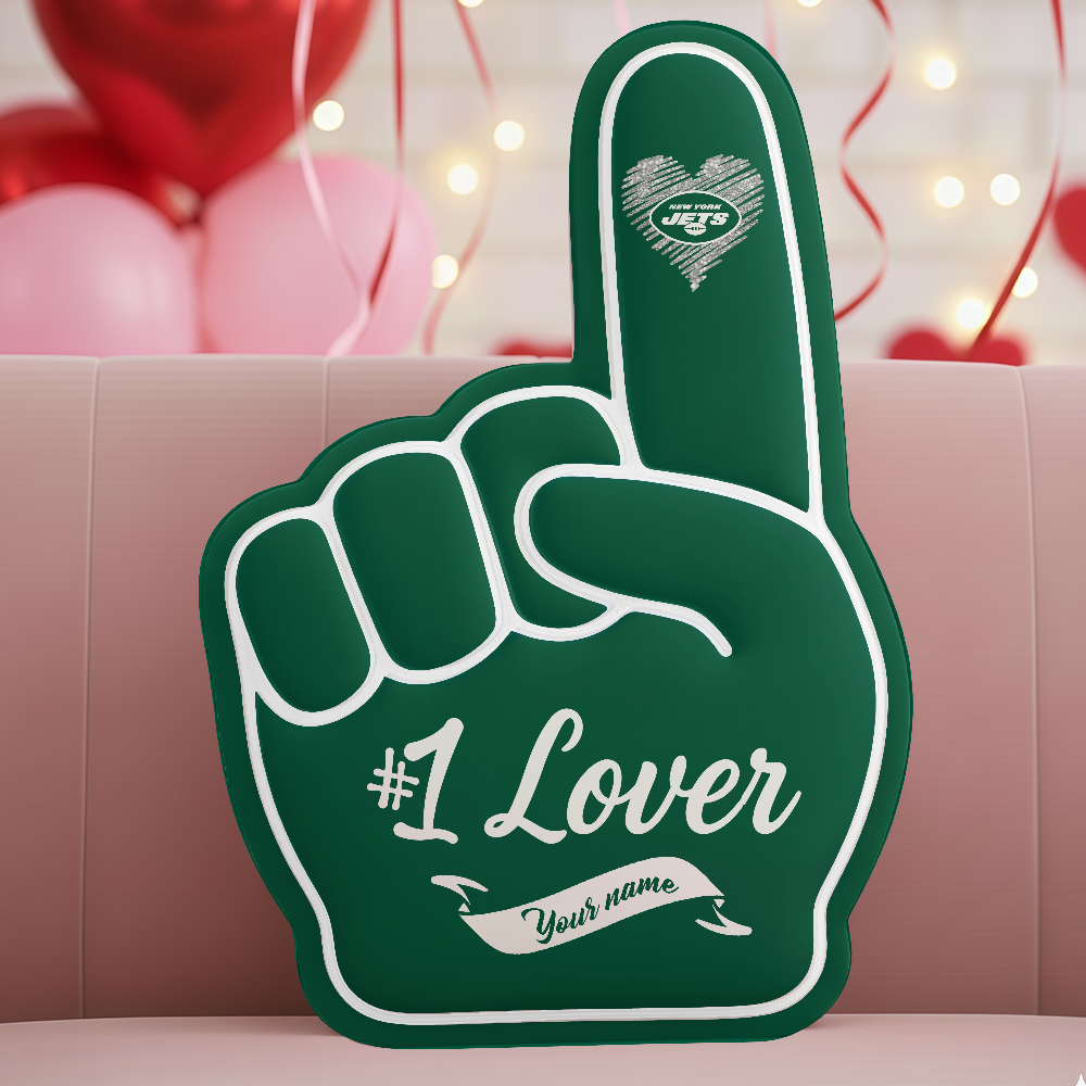 LIMITED EDITION - NEW CUSTOMIZED NFL25 NYJ NEW YORK JETS 3D BODY PILLOW
