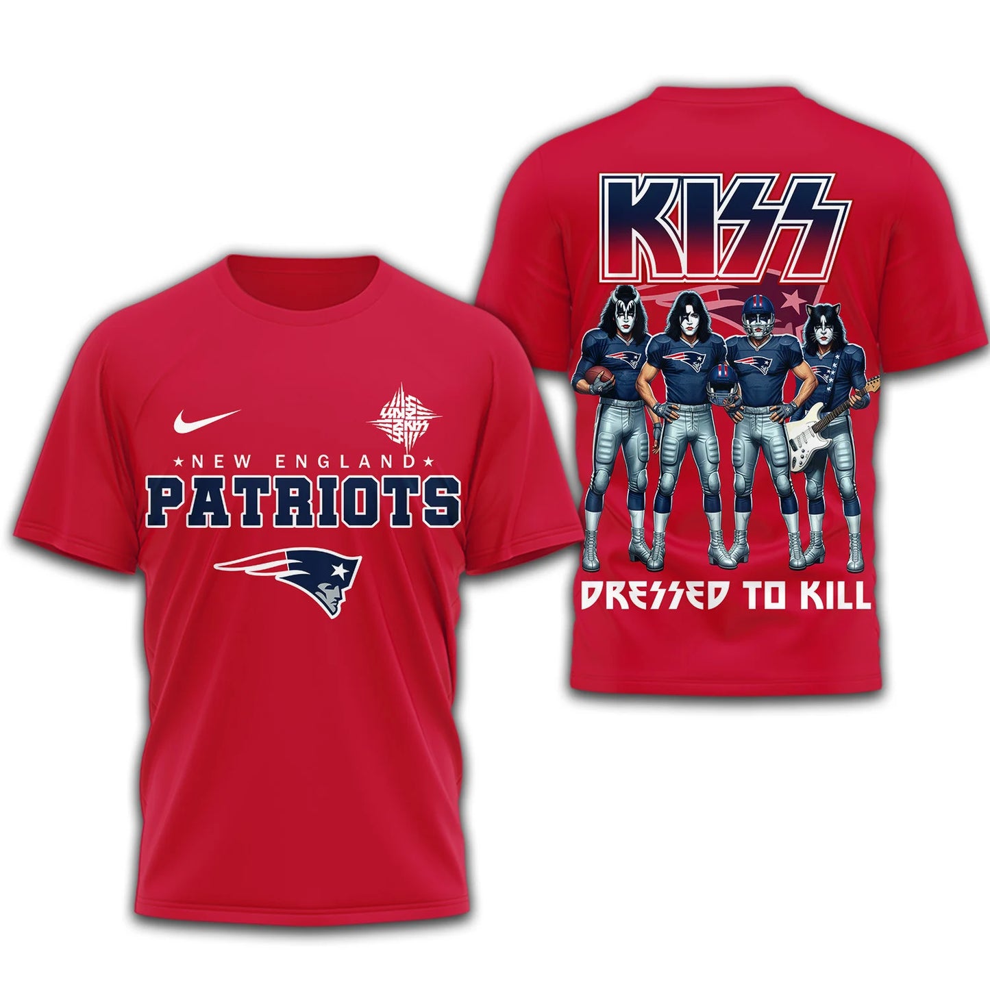 LIMITED EDITION - NEW CUSTOMIZED NFL27 NEP NEW ENGLAND PATRIOTS T-SHIRT | MULTIPLE COLORS AVAILABLE