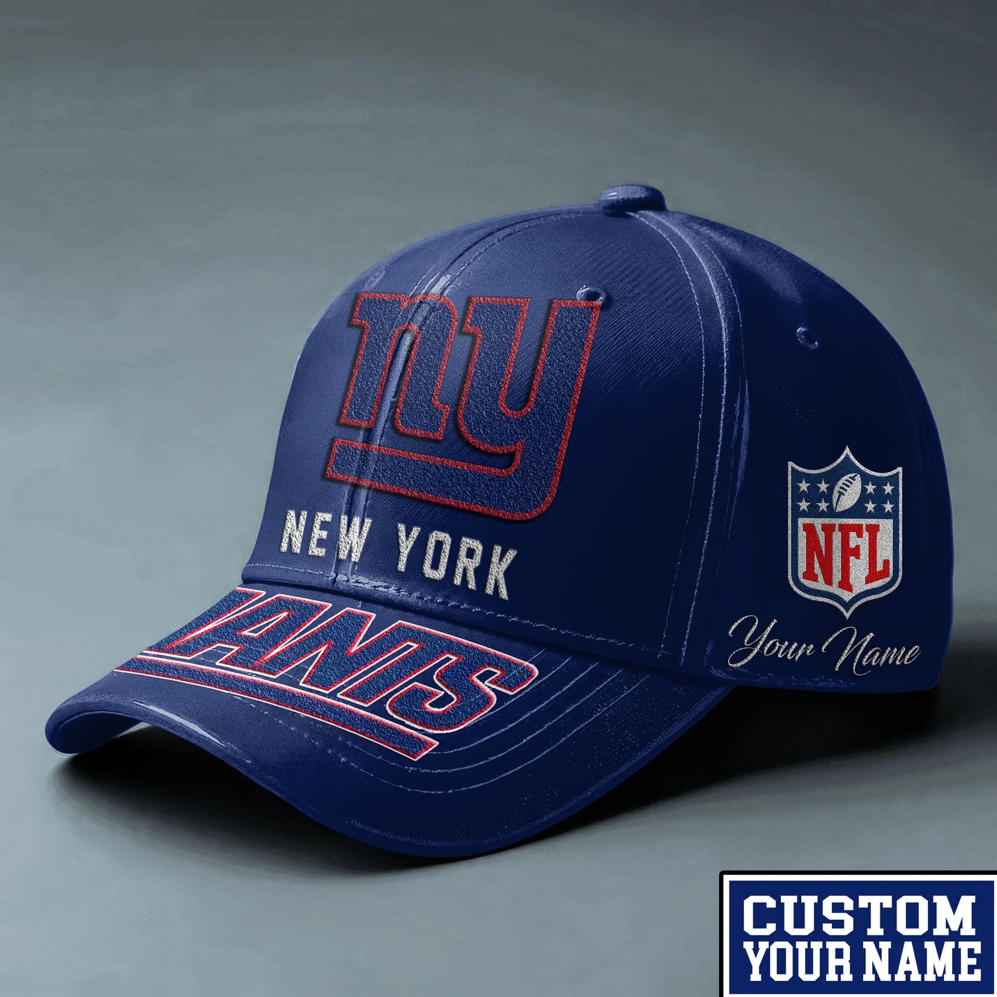 LIMITED EDITION - NEW CUSTOMIZED NFL32 NYG NEW YORK GIANTS CLASSIC CAP