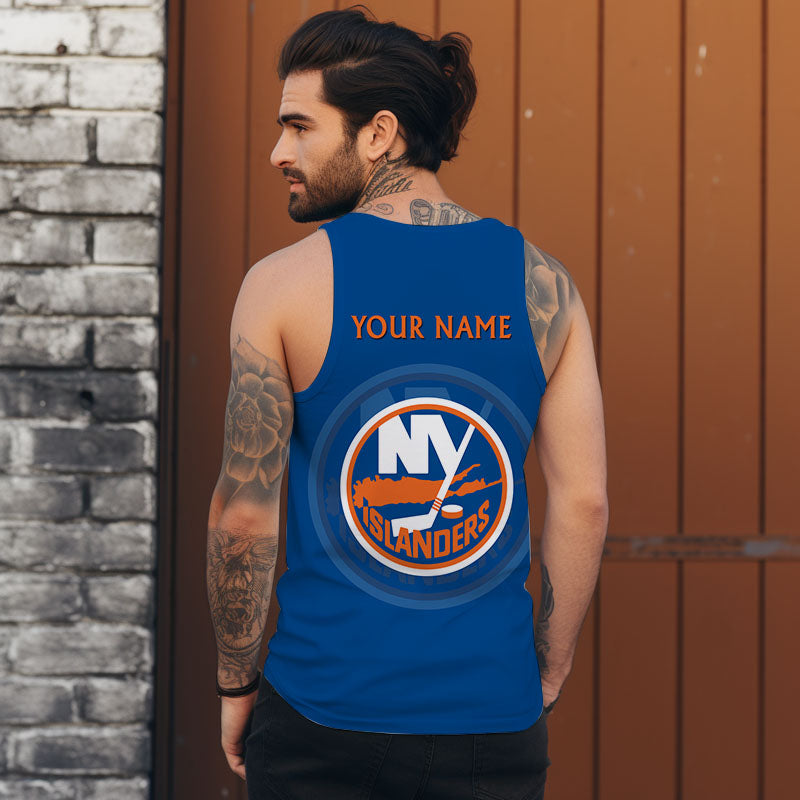 LIMITED EDITION - NEW CUSTOMIZED NHL25 NYI NEW YORK ISLANDERS UNISEX TANK TOP