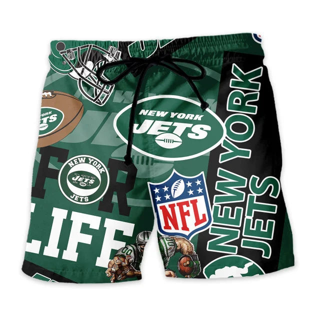 LIMITED EDITION - NEW CUSTOMIZED NFL25 NYJ NEW YORK JETS UNISEX HAWAIIAN SHIRT & SHORTS SET