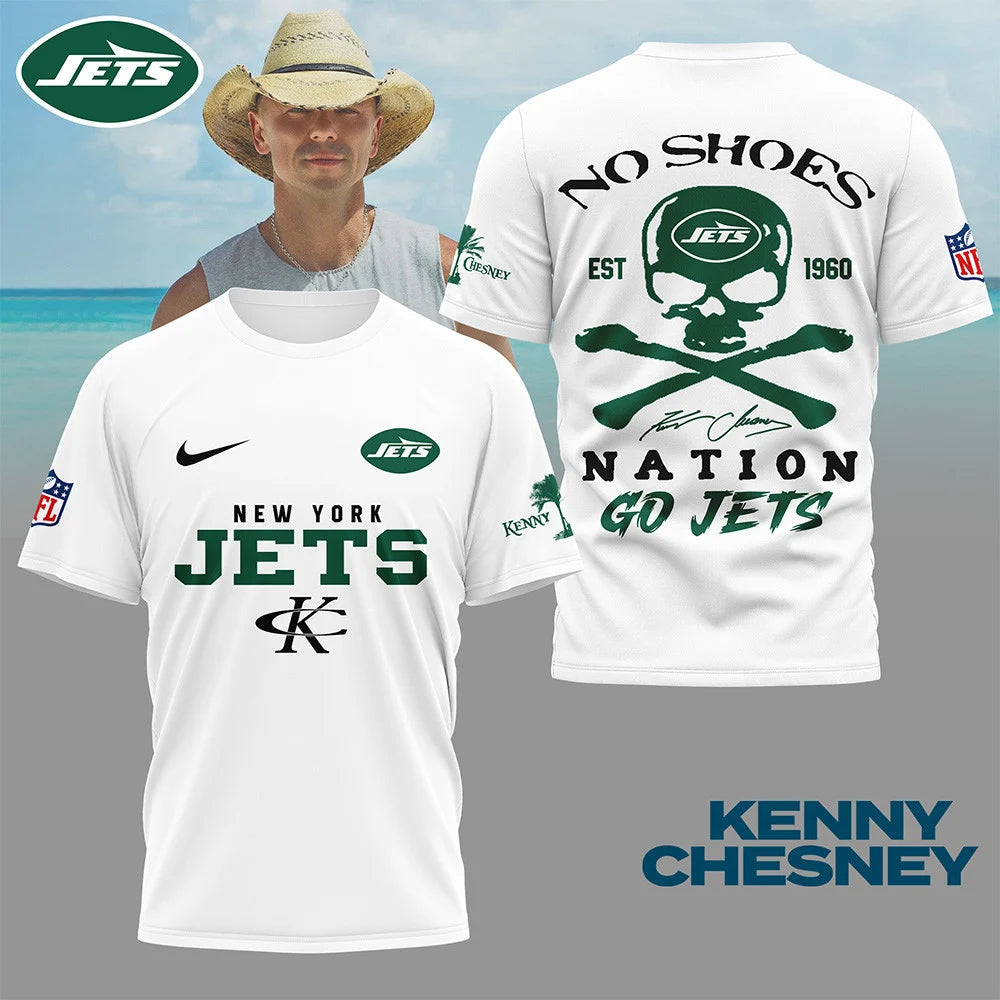 LIMITED EDITION - NEW CUSTOMIZED NFL25 NYJ NEW YORK JETS T-SHIRT | MULTIPLE COLORS AVAILABLE