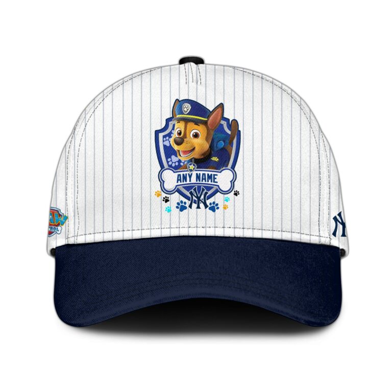 LIMITED EDITION - NEW CUSTOMIZED MLB01 NYY NEW YORK YANKEES x PAW PATROL BASEBALL JERSEY & CAP