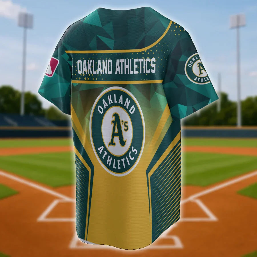 LIMITED EDITION - NEW CUSTOMIZED MLB23 OAS OAKLAND ATHLETICS BASEBALL JERSEY