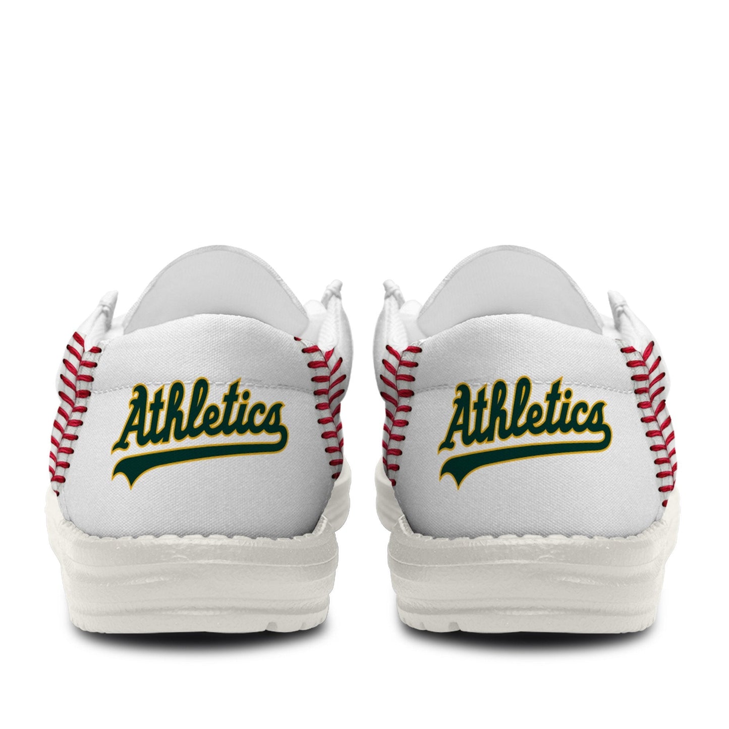 LIMITED EDITION - NEW CUSTOMIZED MLB23 OAS OAKLAND ATHLETICS LOAFER SHOES