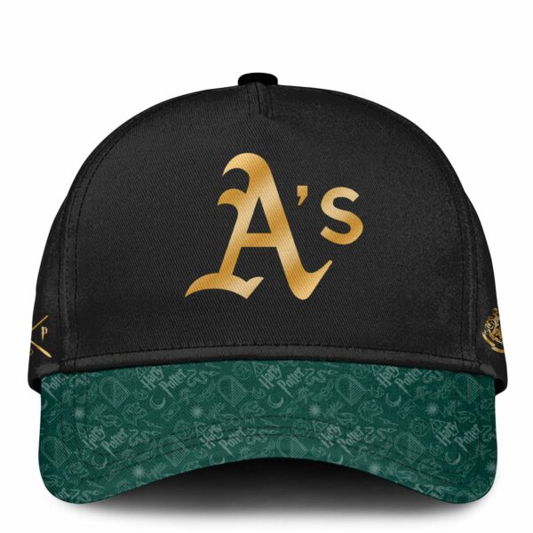 LIMITED EDITION - NEW CUSTOMIZED MLB23 OAS OAKLAND ATHLETICS x HARRY POTTER BASEBALL JERSEY & CAP