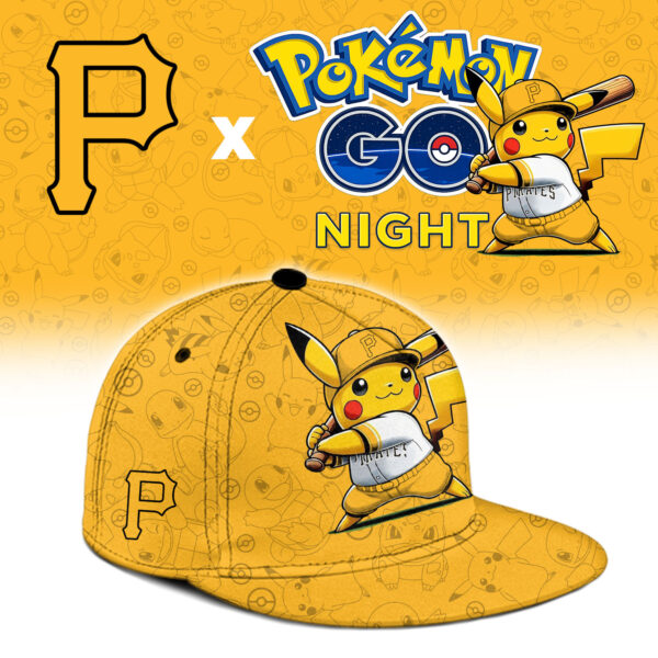 LIMITED EDITION - NEW CUSTOMIZED MLB29 PHP PITTSBURGH PIRATES x POKEMON BASEBALL JERSEY & CAP