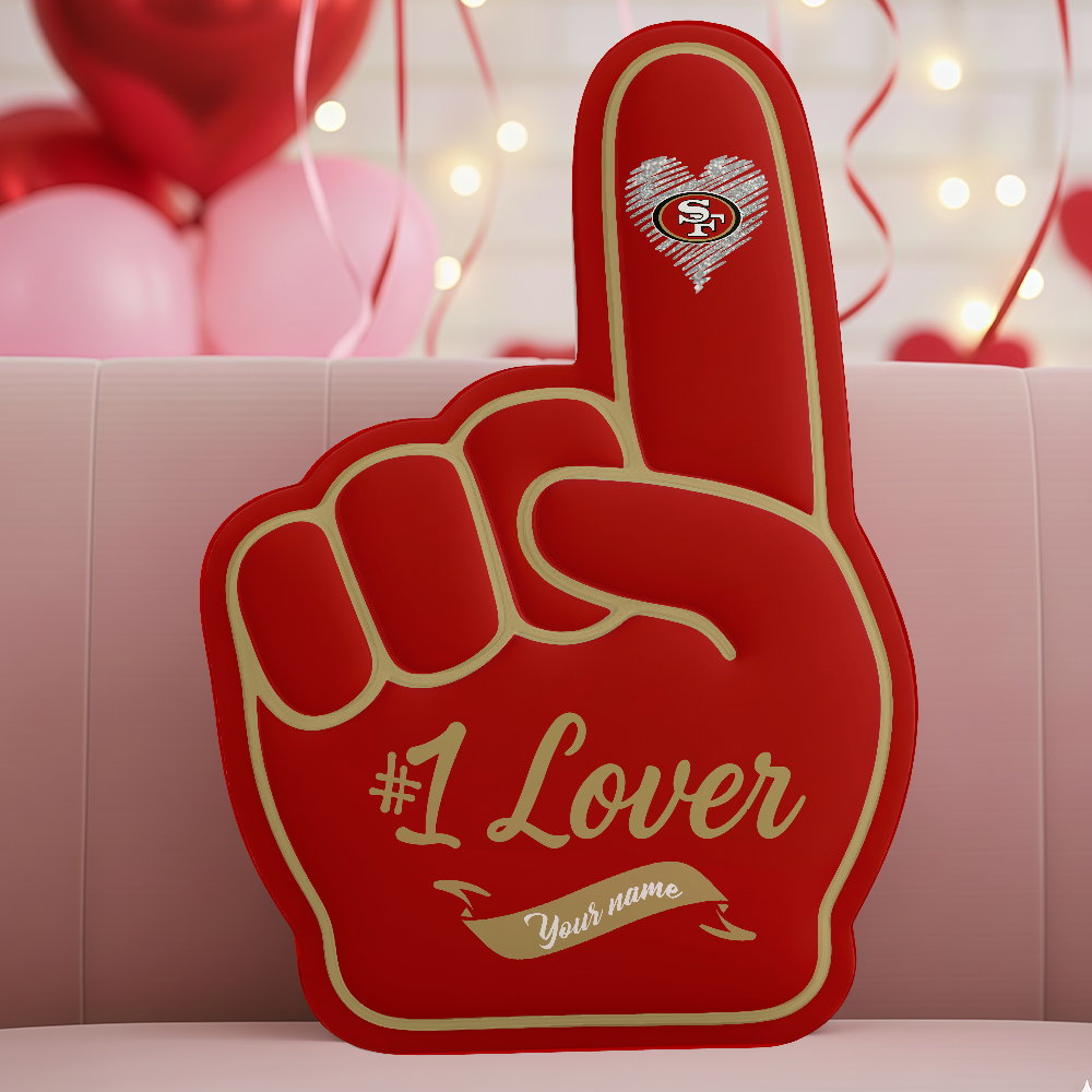 LIMITED EDITION - NEW CUSTOMIZED NFL11 SF49 SAN FRANCISCO 49ERS 3D BODY PILLOW