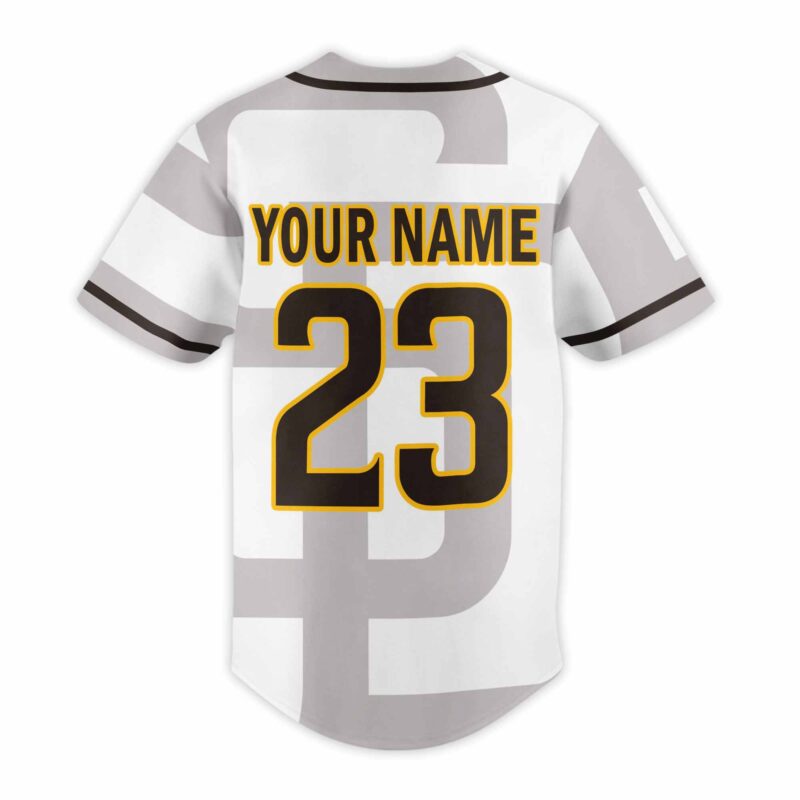 LIMITED EDITION - NEW CUSTOMIZED MLB18 SDP SAN DIEGO PADRES BASEBALL JERSEY