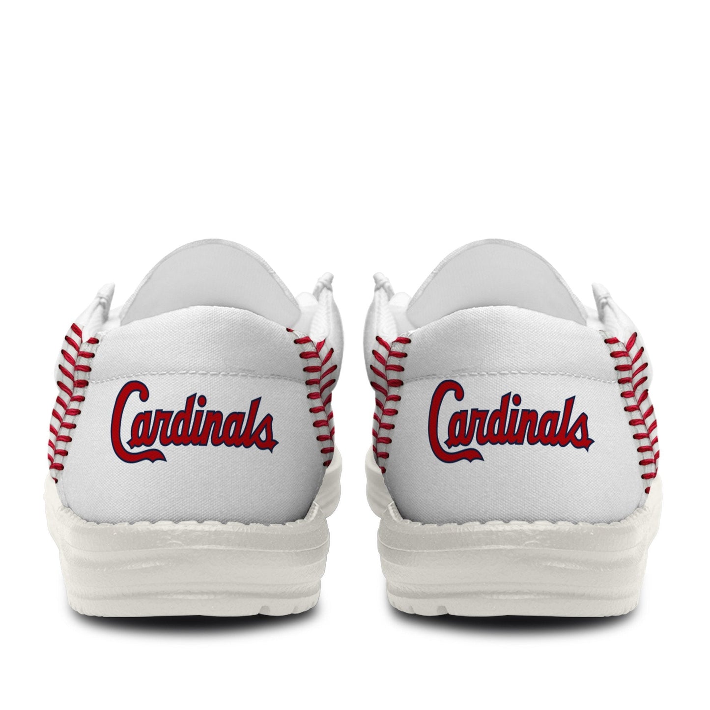 LIMITED EDITION - NEW CUSTOMIZED MLB24 SLC ST. LOUIS CARDINALS LOAFER SHOES