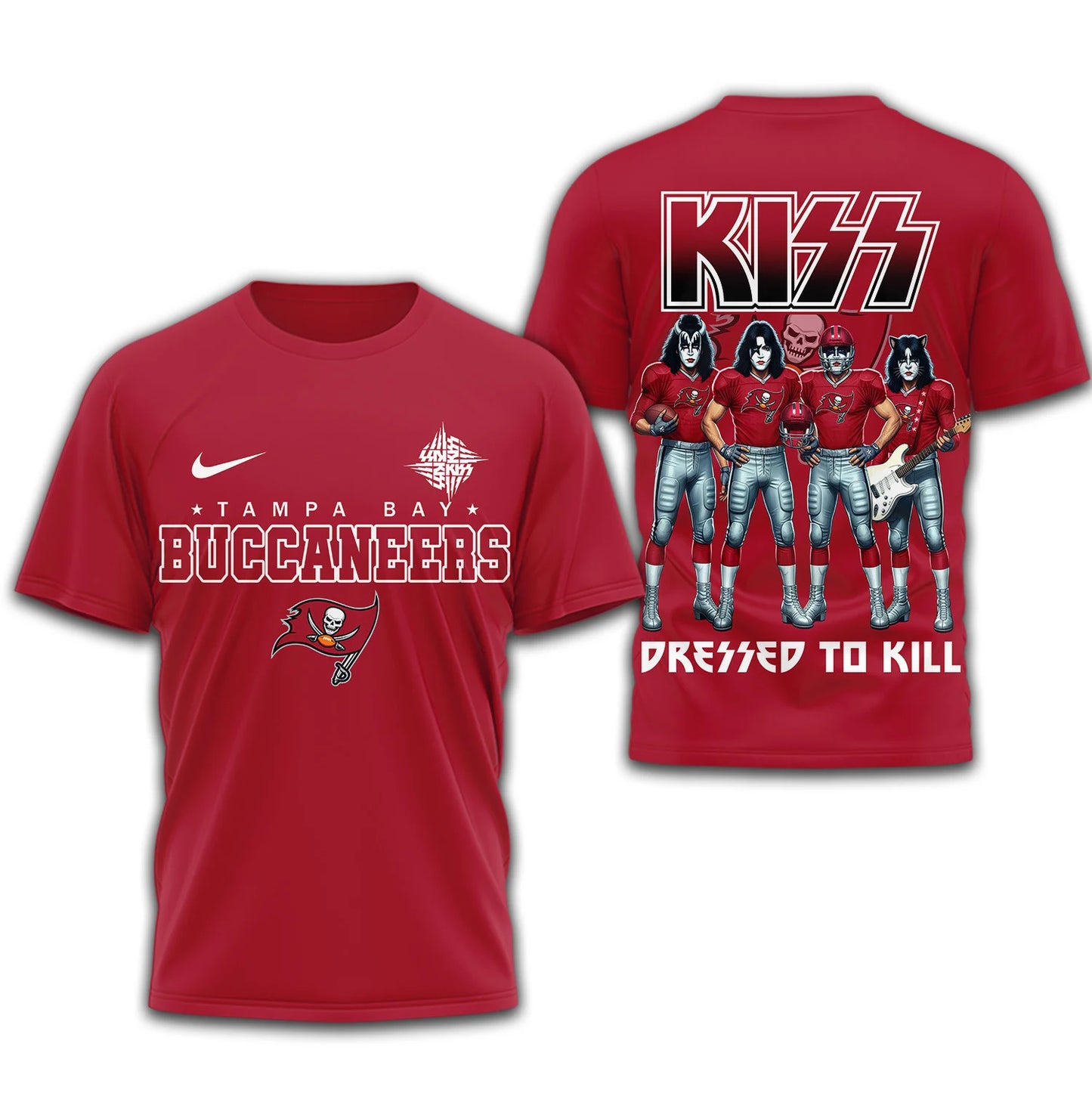 LIMITED EDITION - NEW CUSTOMIZED NFL10 TBB TAMPA BAY BUCCANEERS T-SHIRT | MULTIPLE COLORS AVAILABLE