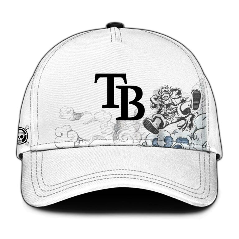 LIMITED EDITION - NEW CUSTOMIZED MLB21 TBR TAMPA BAY RAYS x ONE PIECE BASEBALL JERSEY & CAP