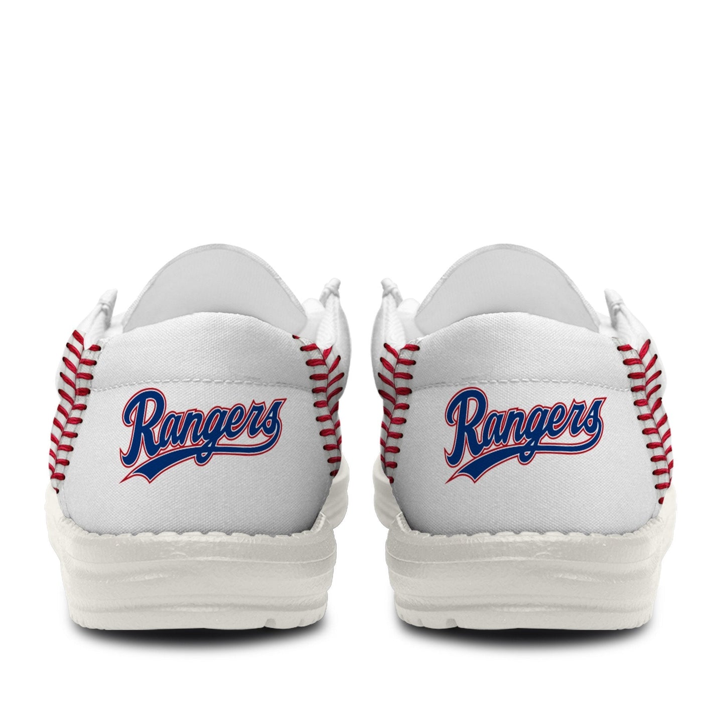 LIMITED EDITION - NEW CUSTOMIZED MLB08 TRS TEXAS RANGERS LOAFER SHOES